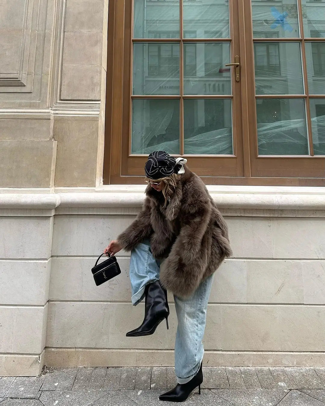 ARDEA FAUX FUR JACKET