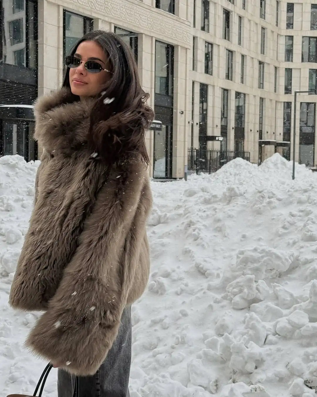 ARDEA FAUX FUR JACKET